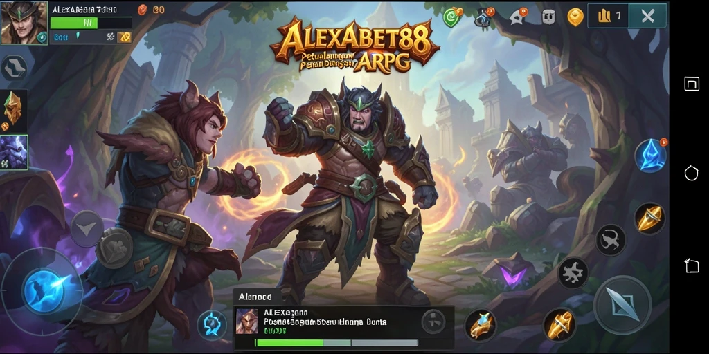 Gameplay mengasyikkan di ALEXABET88 dengan pertempuran seru.