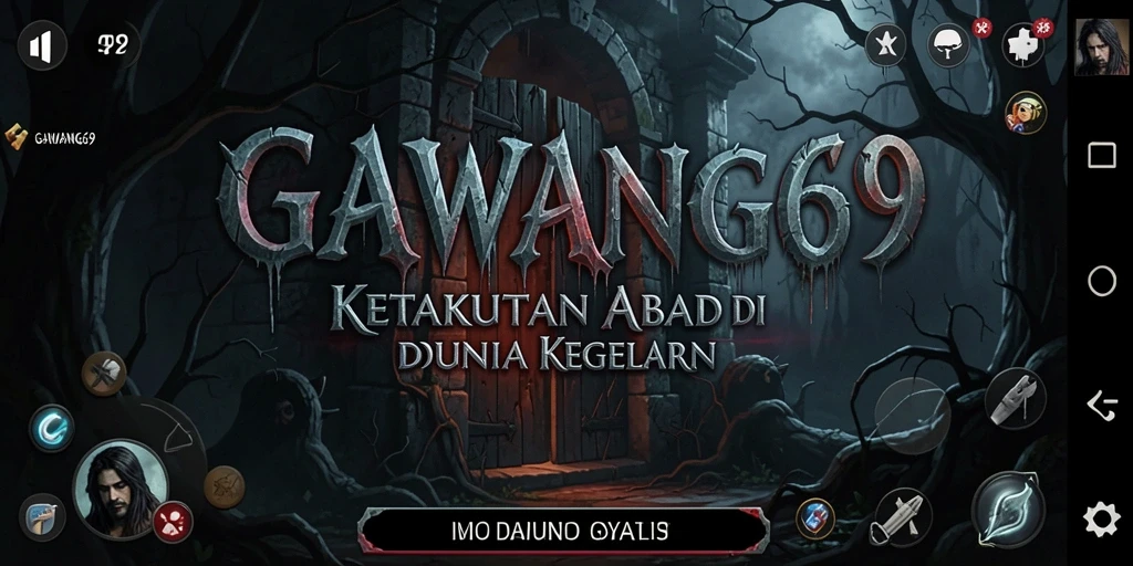 Tampilan gameplay menyeramkan dari GAWANG69 yang penuh ketegangan.
