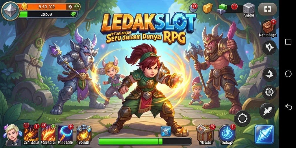 Tampilan gameplay seru LEDAKSLOT dengan grafis yang memukau.
