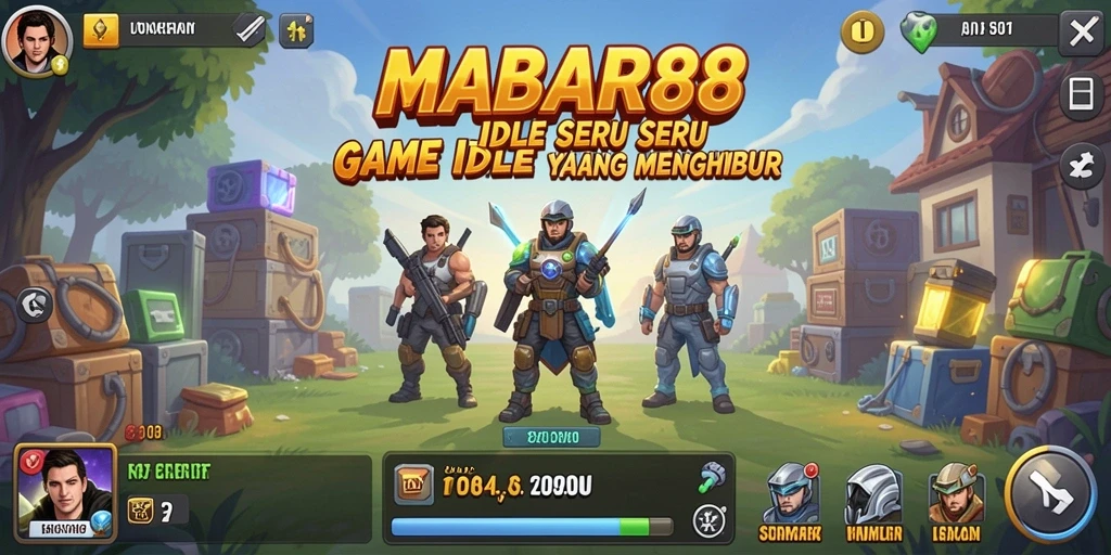 Tangkapan layar gameplay MABAR88 yang menampilkan mekanisme Idle.