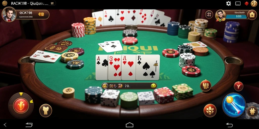 Screenshot gameplay QiuQiu yang menarik di RACIK198.