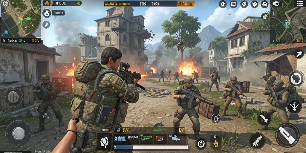 Gameplay menegangkan di SAVAYA303 dengan aksi pertempuran seru.