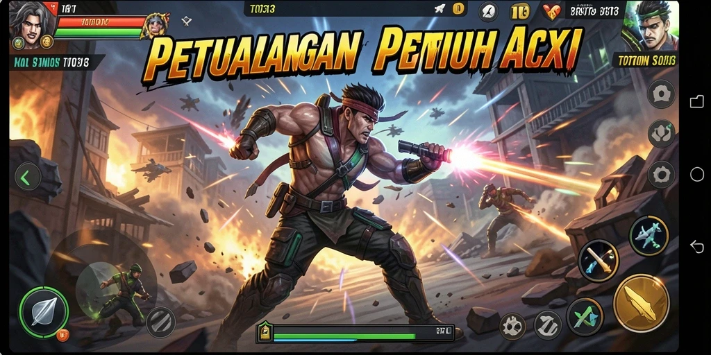 Tangkapan layar utama TOTO313 menampilkan aksi mendebarkan gameplay.