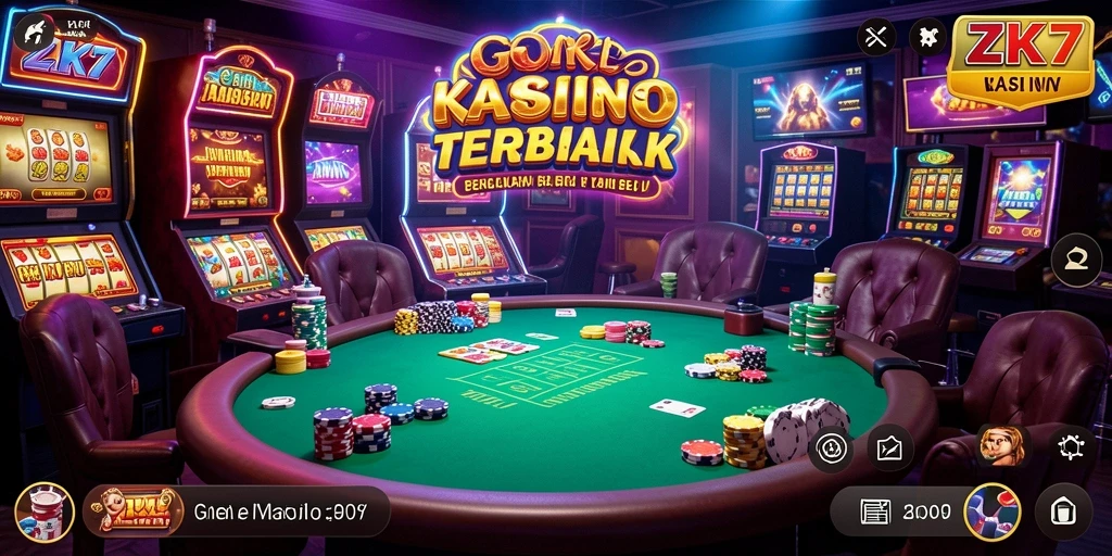 Tampilan gameplay ZK7 yang mengasyikkan dengan grafis memukau.